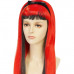 Red and Black Edge Bewitching Women Wig Red and Black Edge Bewitching Women Wig