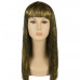 Egyptian Goddess Black and Gold Tinsel Cosplay Wig Egyptian Goddess Black and Gold Tinsel Cosplay Wig