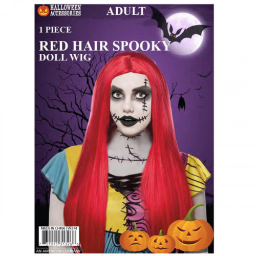 Red Hair Spooky Doll Wig