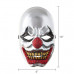 Scary Glamorous Clown Mask with Gems Halloween Costume Accessory