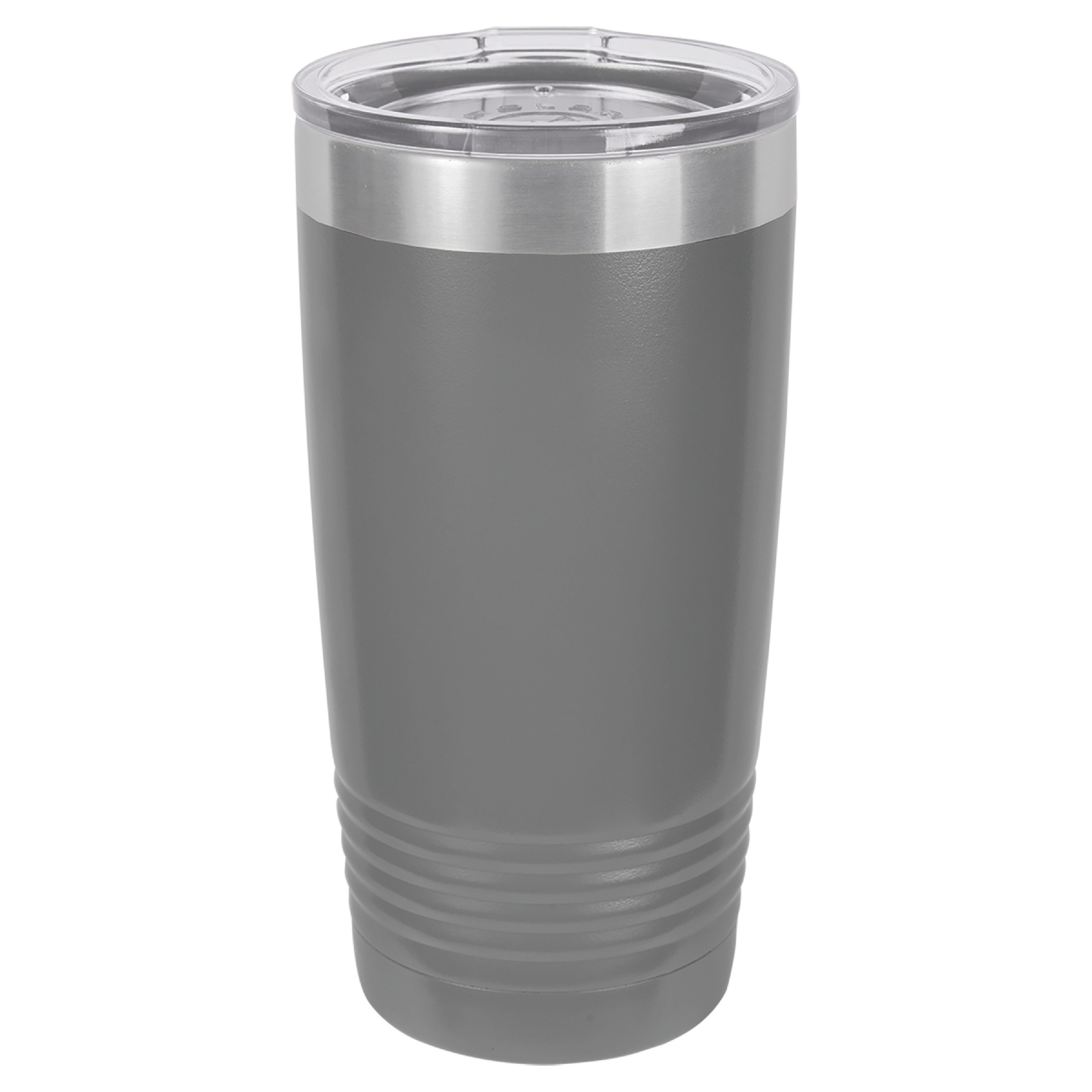 20 Ounce Stainless Steel Dark Gray Polar Camel Tumblers with Lid