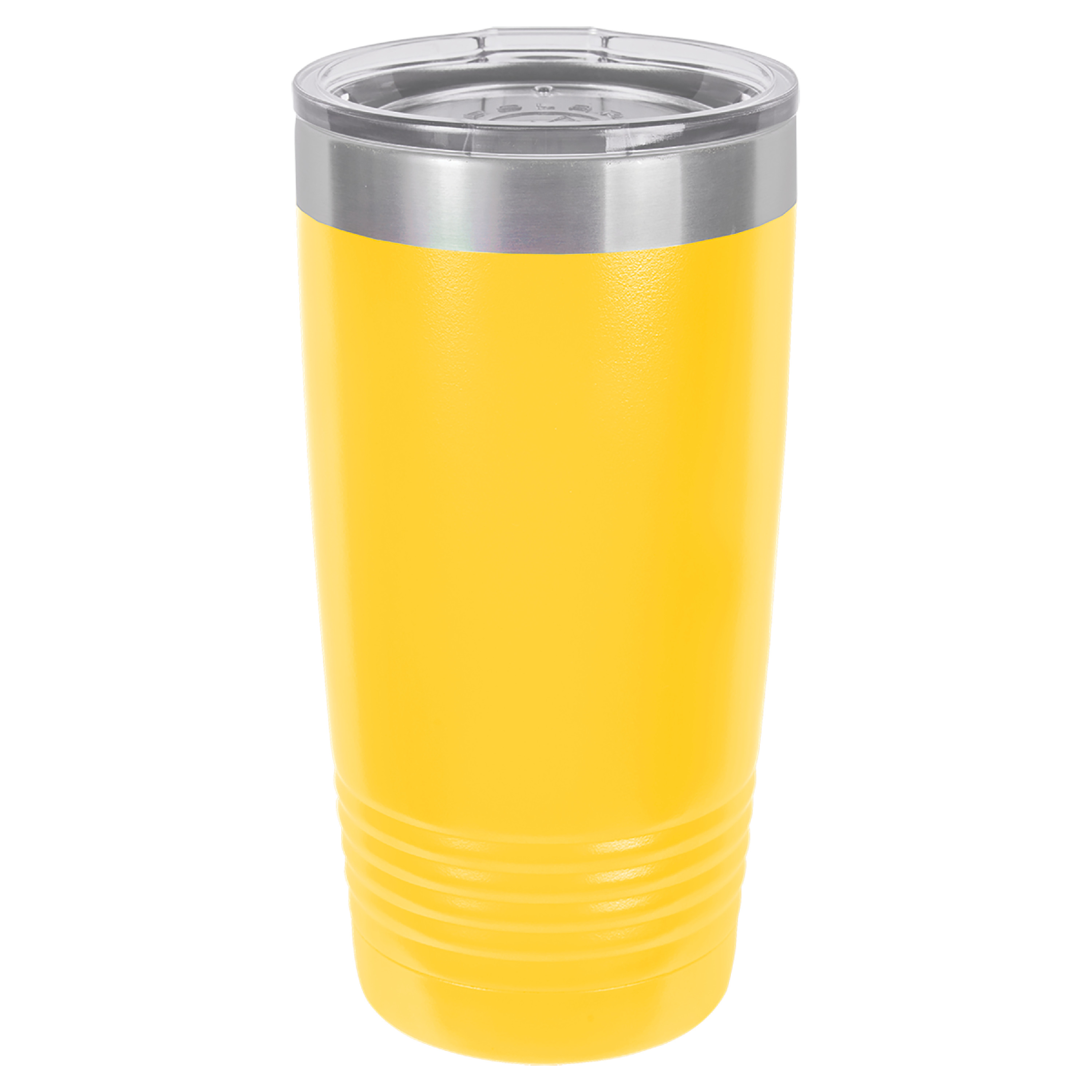 20 Ounce Stainless Steel Yellow Polar Camel Tumblers with Lid