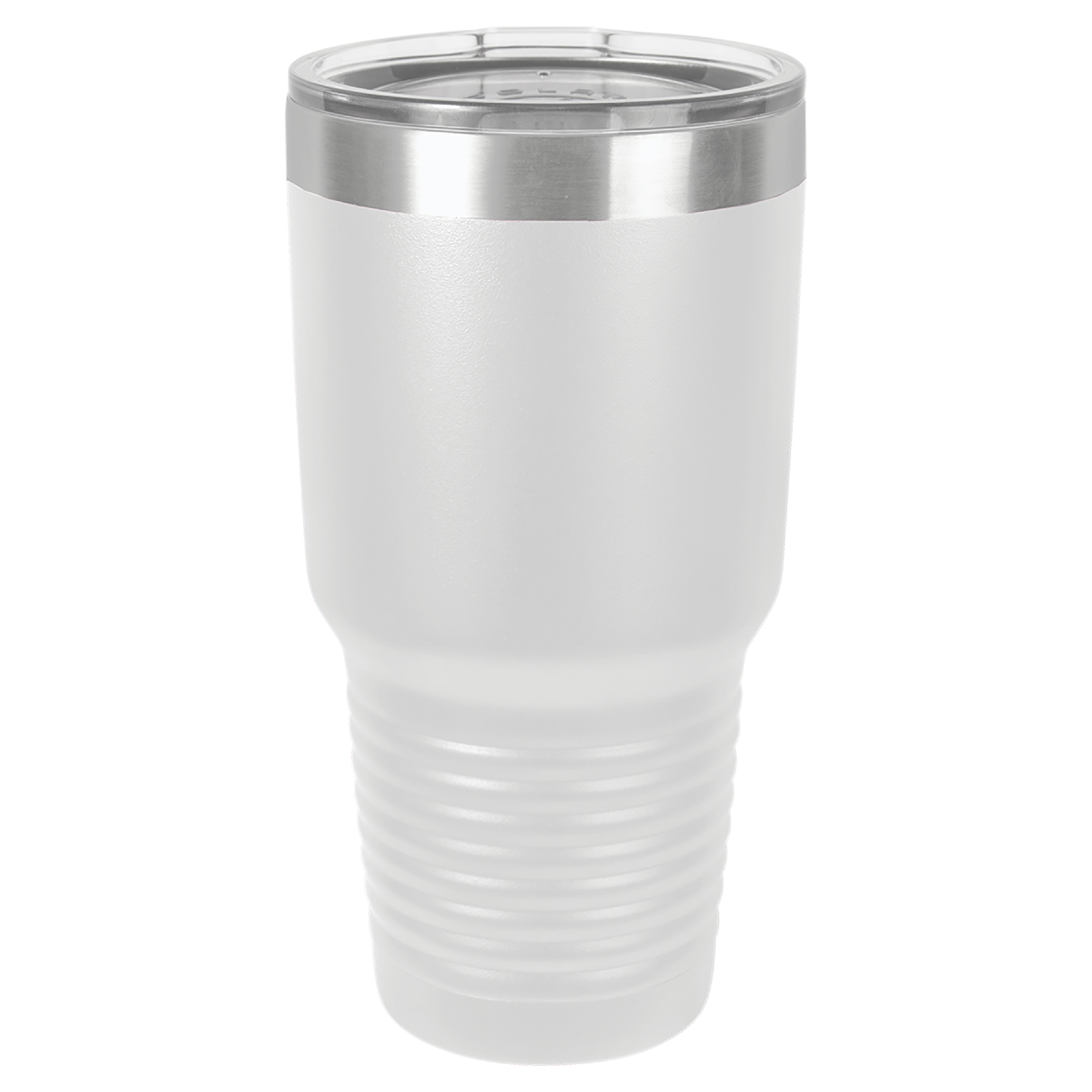 30 Ounce Stainless Steel White Polar Camel Tumblers with Lid