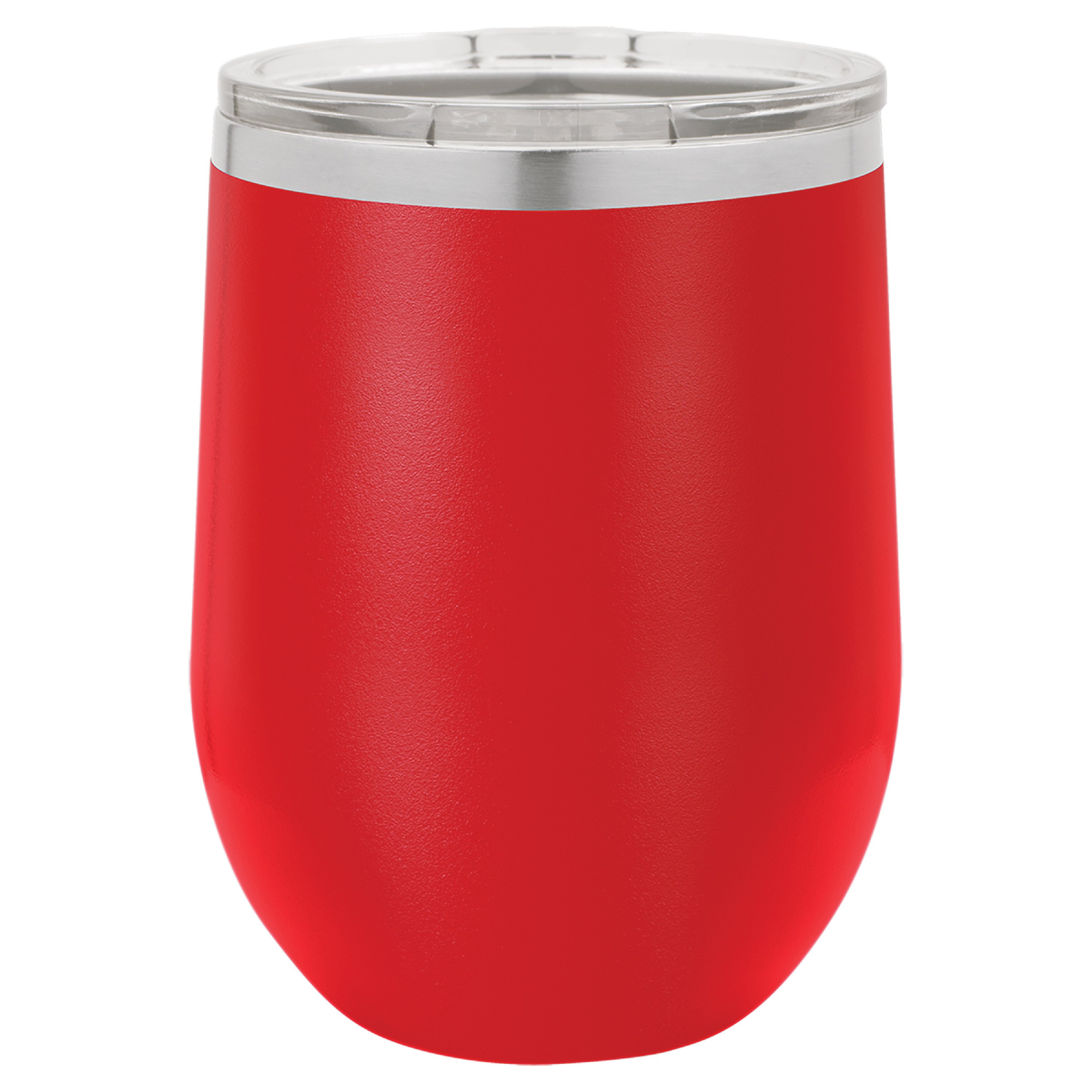 12 Ounce Stainless Steel Red Polar Camel Stemless Wine Tumbler