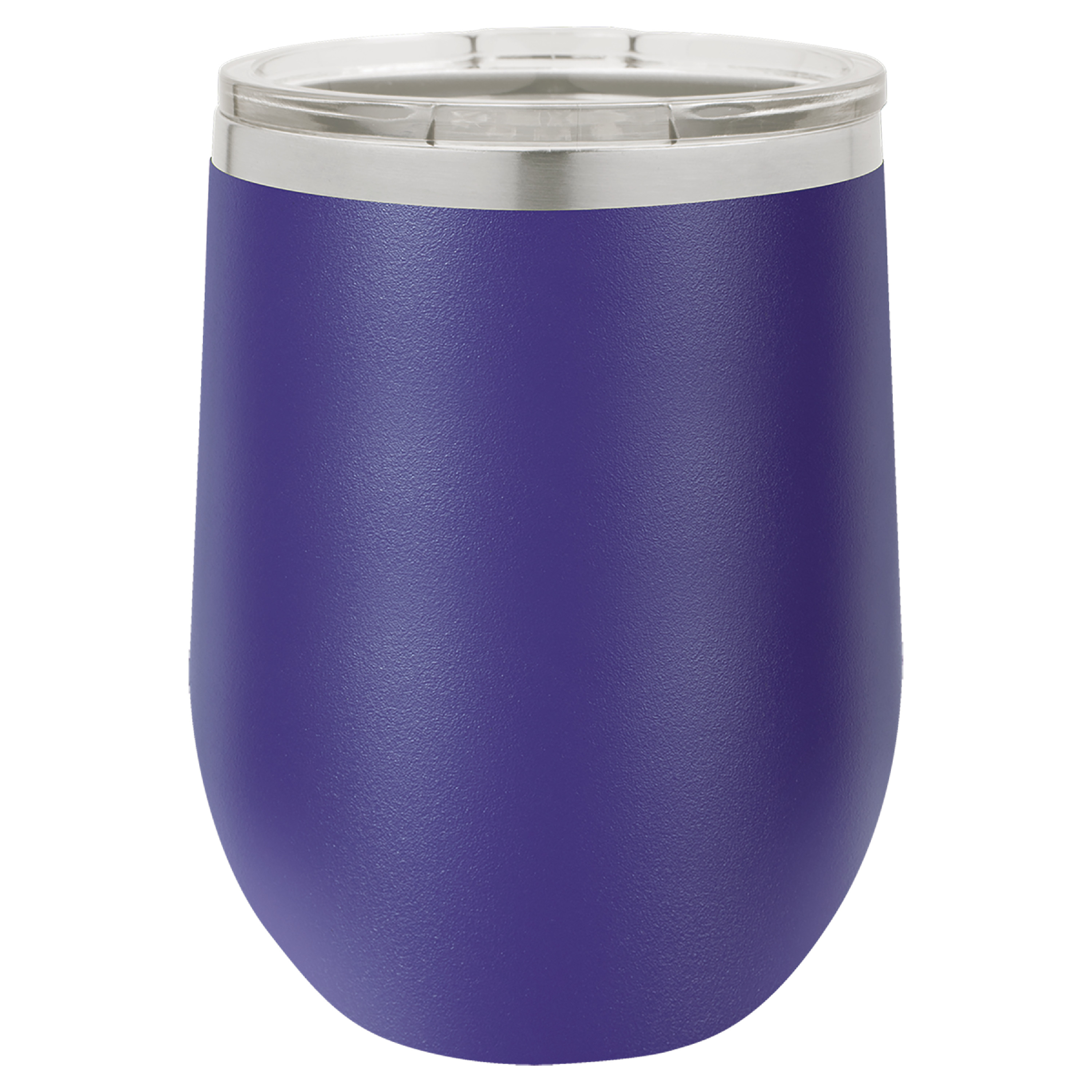 12 Ounce Stainless Steel Purple Polar Camel Stemless Wine Tumbler