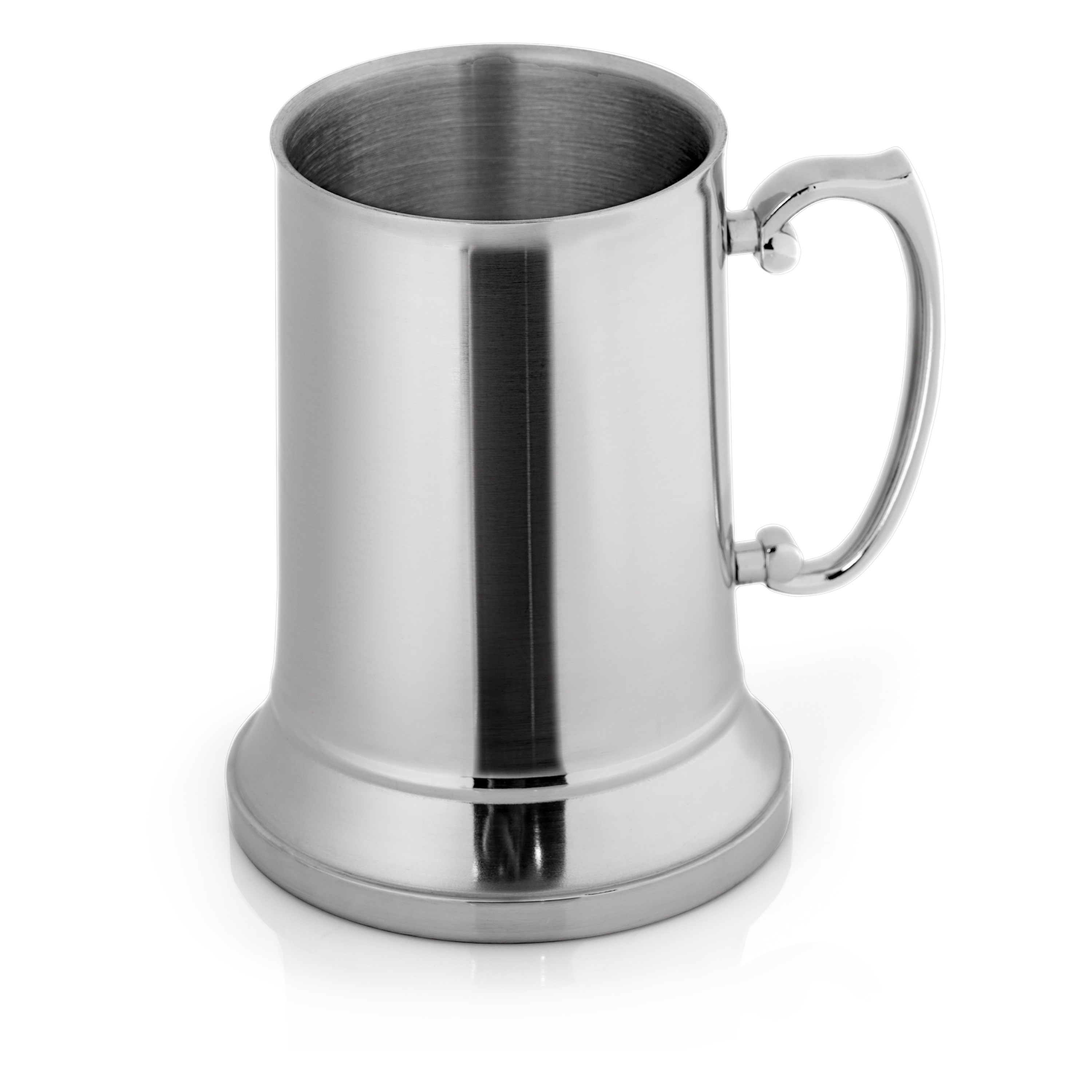 Maxam Stainless Steel Beer Mug, 20 Ounce