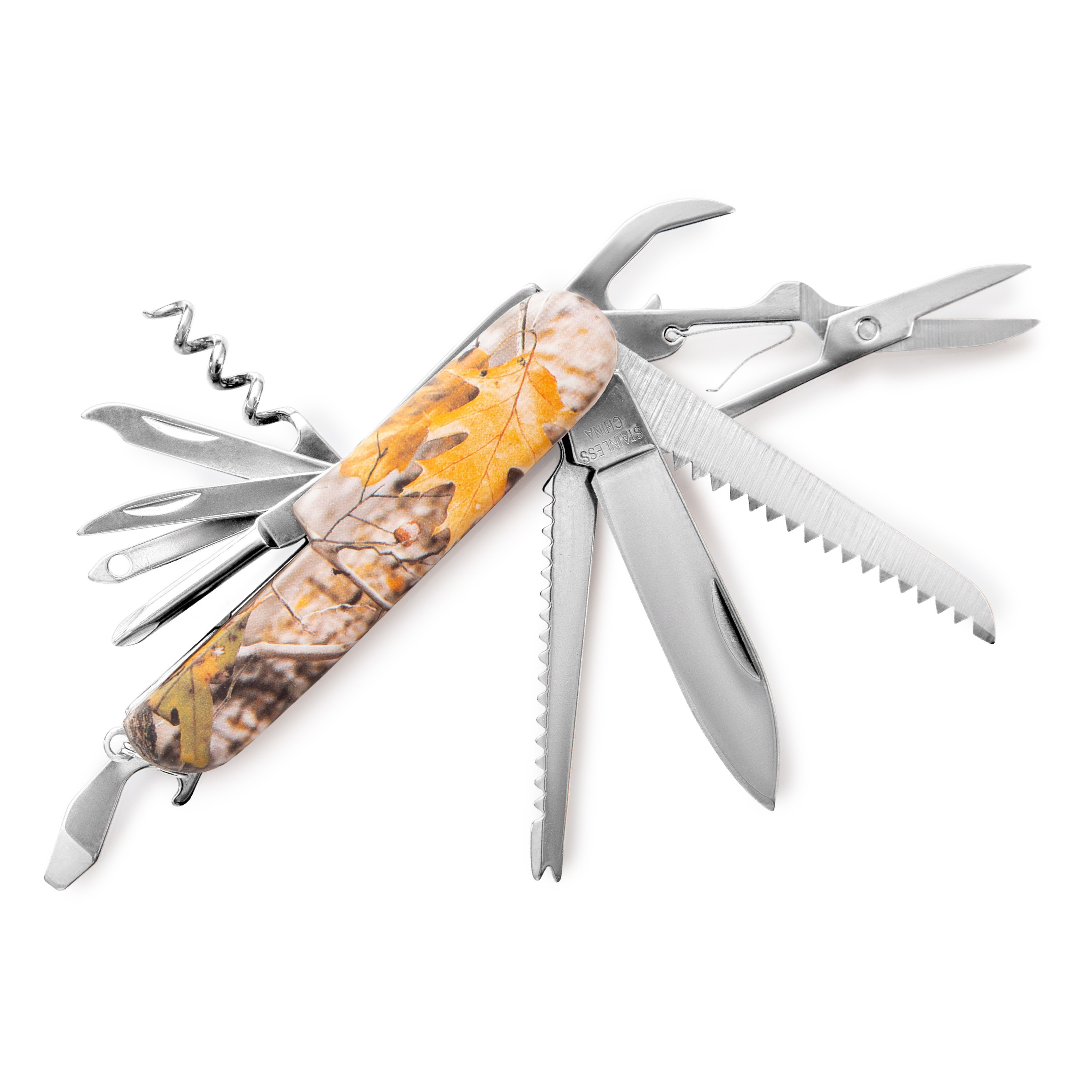 Maxam, 420-Stainless Steel, Multi-Function Army Knife