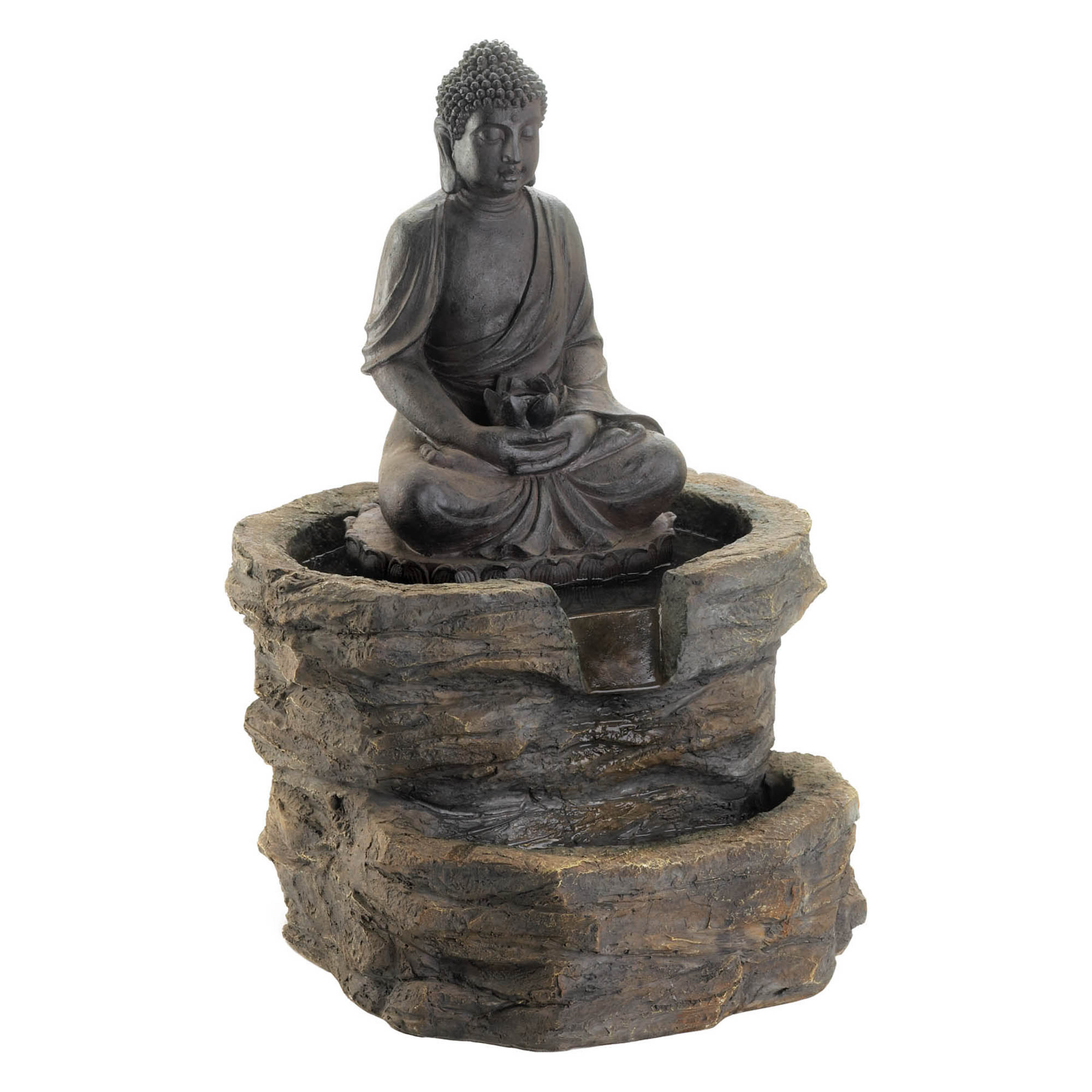 Zen Buddha Fountain (Incl. Pump)