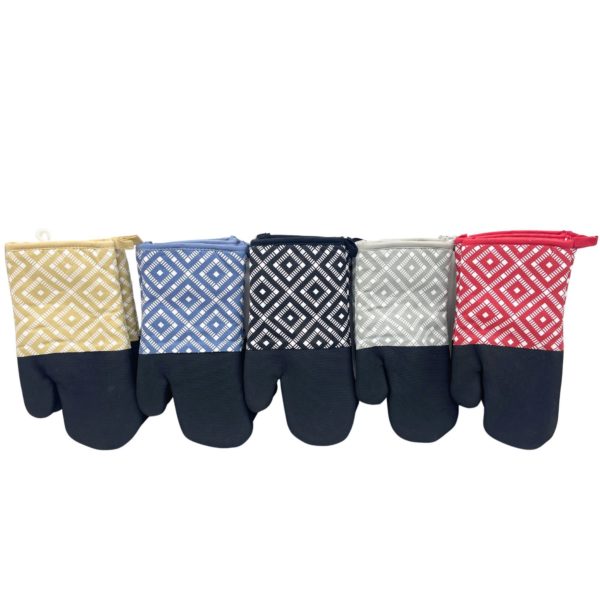 Revival Brands Neoprene Oven Mitt in Assorted Geometric Designs and Colors